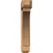 Ekena Millwork Thorton Craftsman Smooth Bracket w/ Offset Brace, Western Red Cedar, 7 1/2"W x 42"D x 42"H BKT0806X42X42THR04SWR - alternate 4